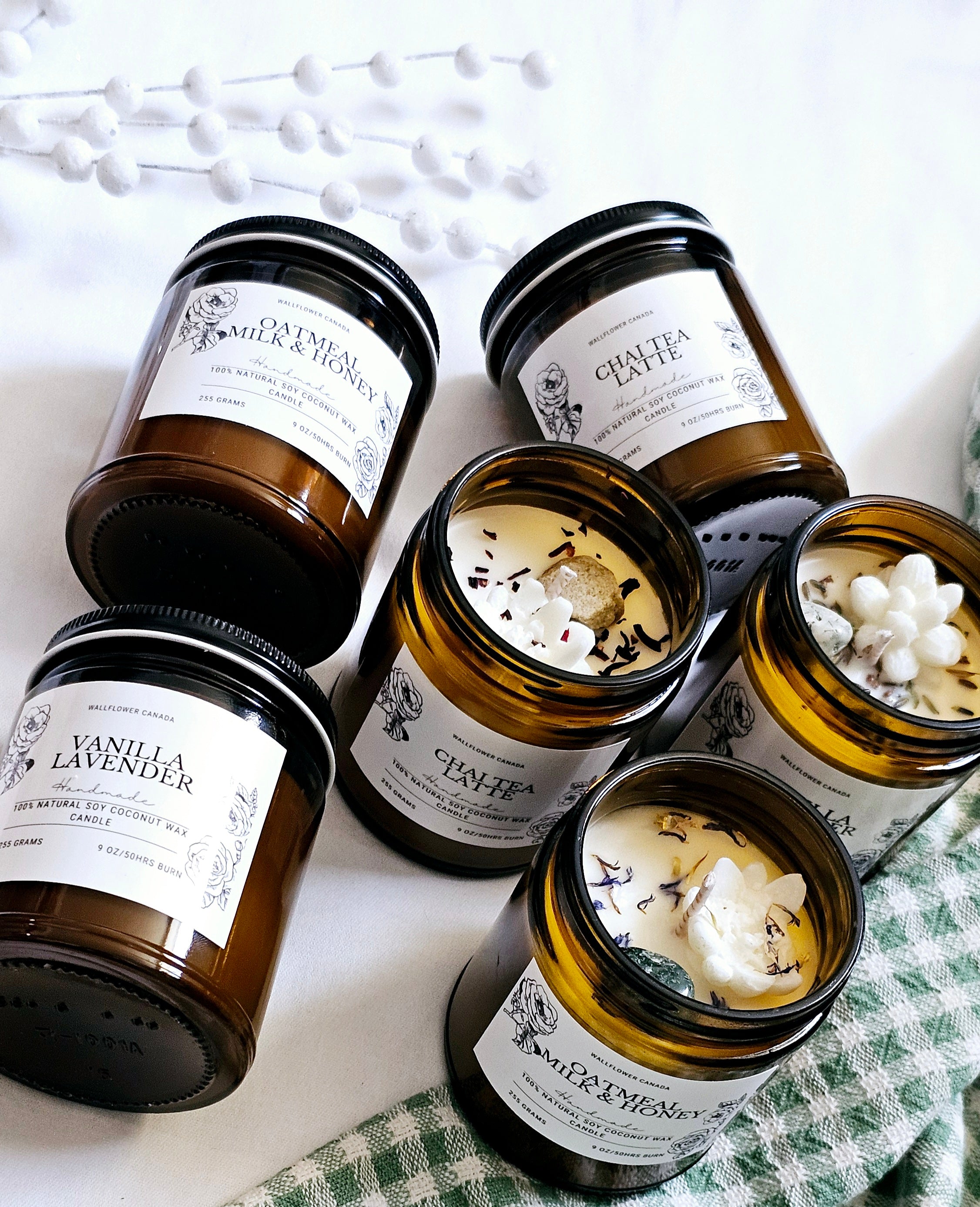 Blackberry Magnolia Signature Natural Candle - 9 0z Medium