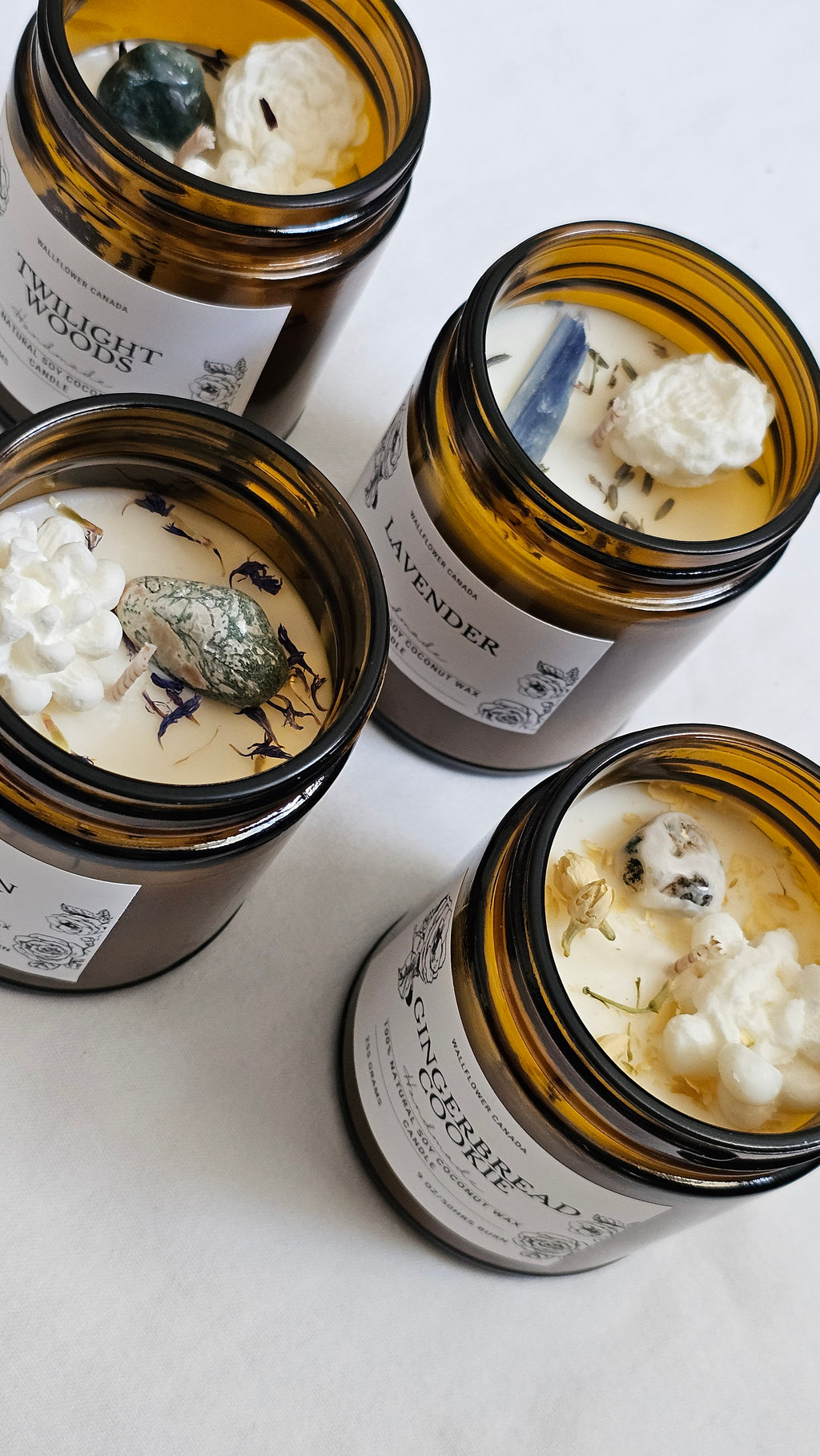 Blueberry Signature Natural Candle - 9 0z Medium Size