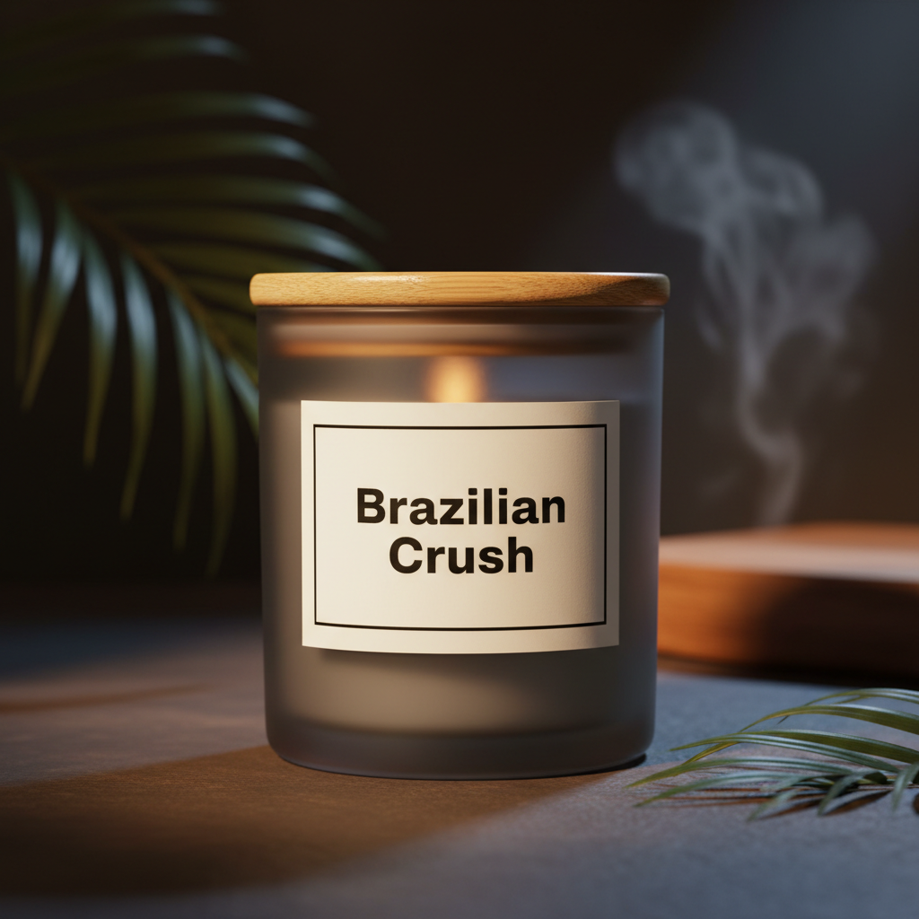 Brazilian Crush Signature Natural Candle - 14 0z Large Size