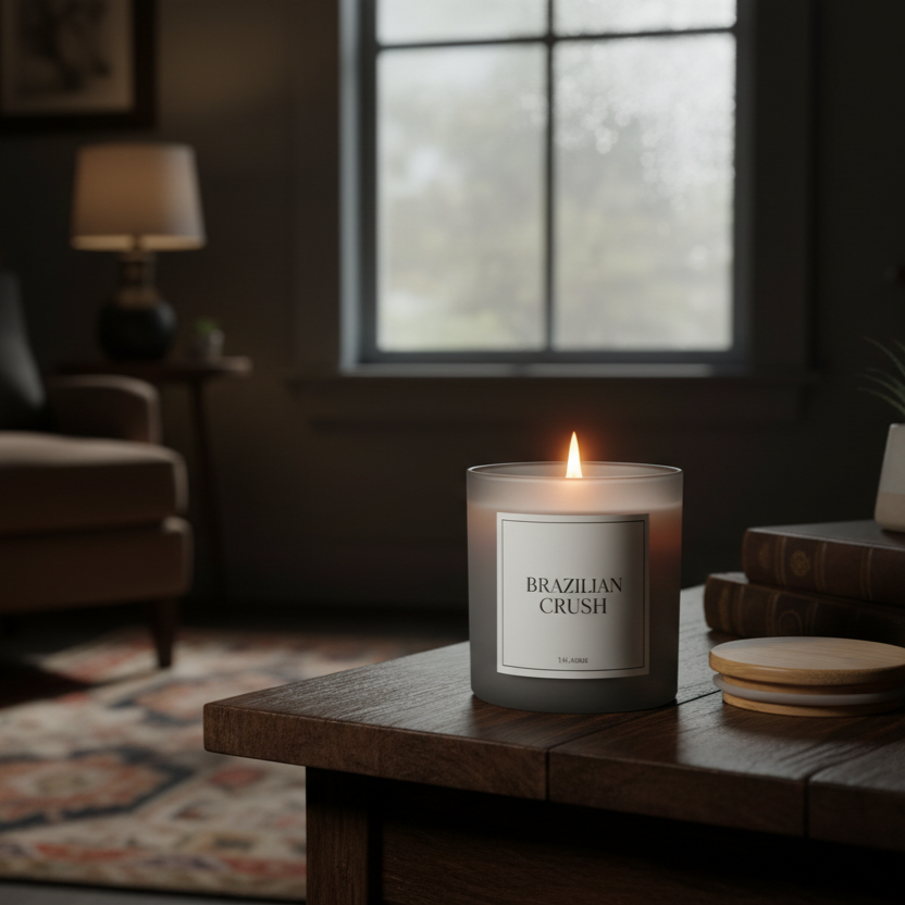 Brazilian Crush Signature Natural Candle - 14 0z Large Size