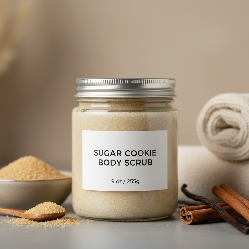 Sugar Cookie Body Scrub & Exfoliator - 9 0z