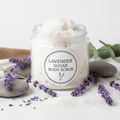 Lavender Body Scrub & Exfoliator - 9 0z 100% Natural Ingedients