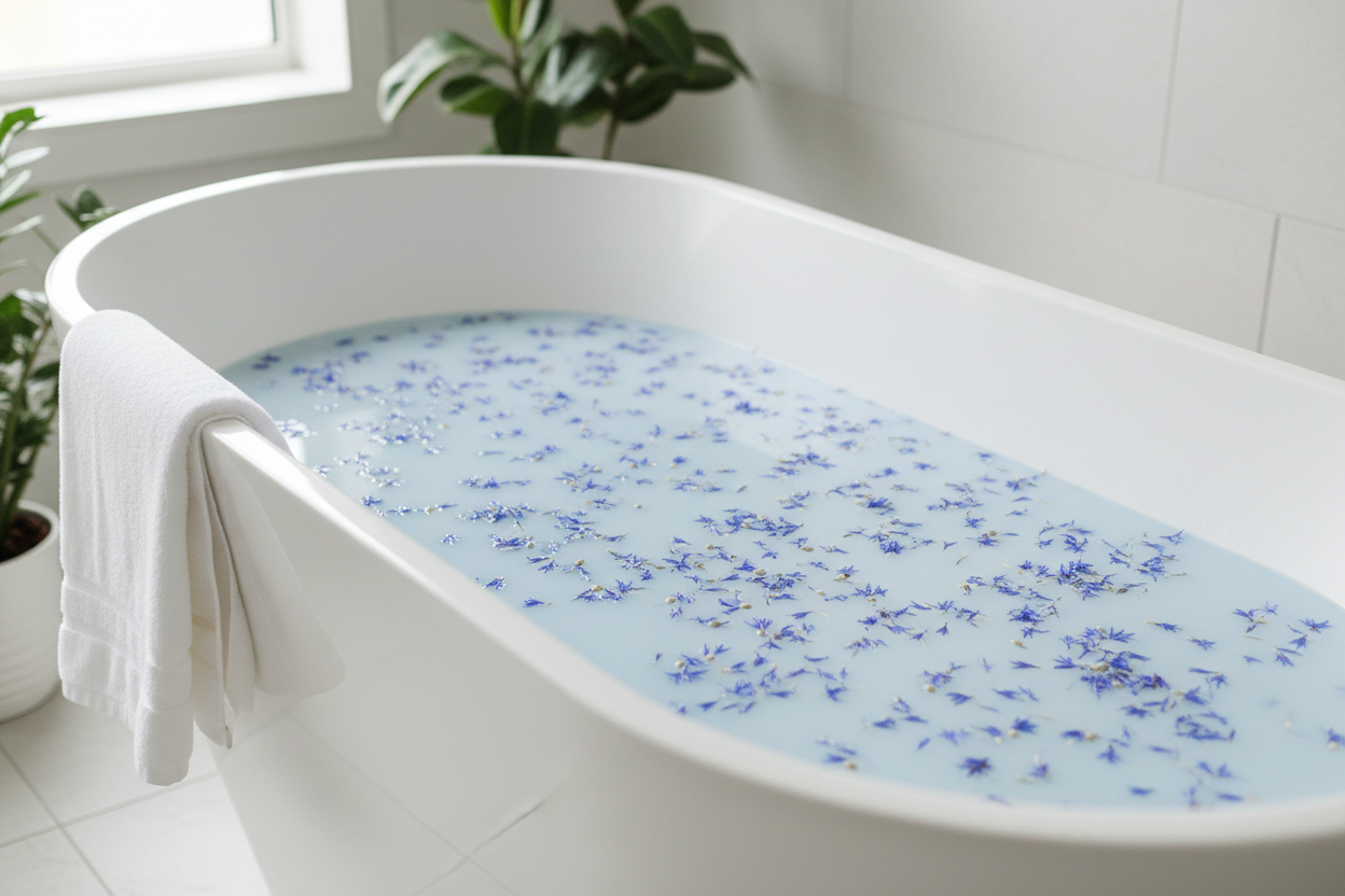 Once Upon a Blue Dream Powdered Milk Bath Soak - 300g 100% Natural Ingredients