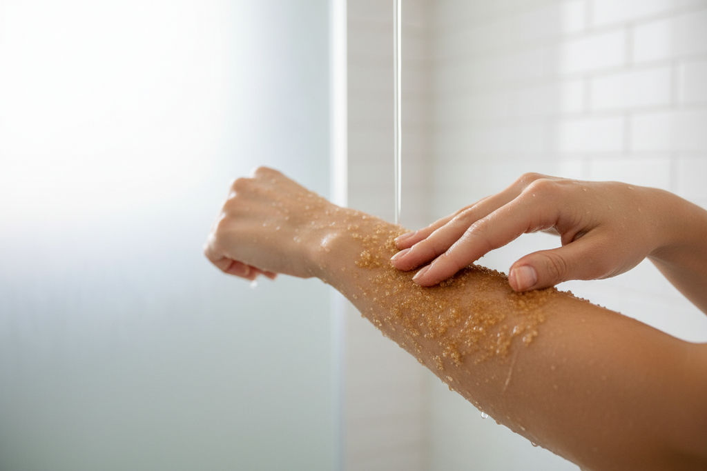 Brazilian Crush Body Scrub & Exfoliator - 9 0z 100% Natural Ingredients