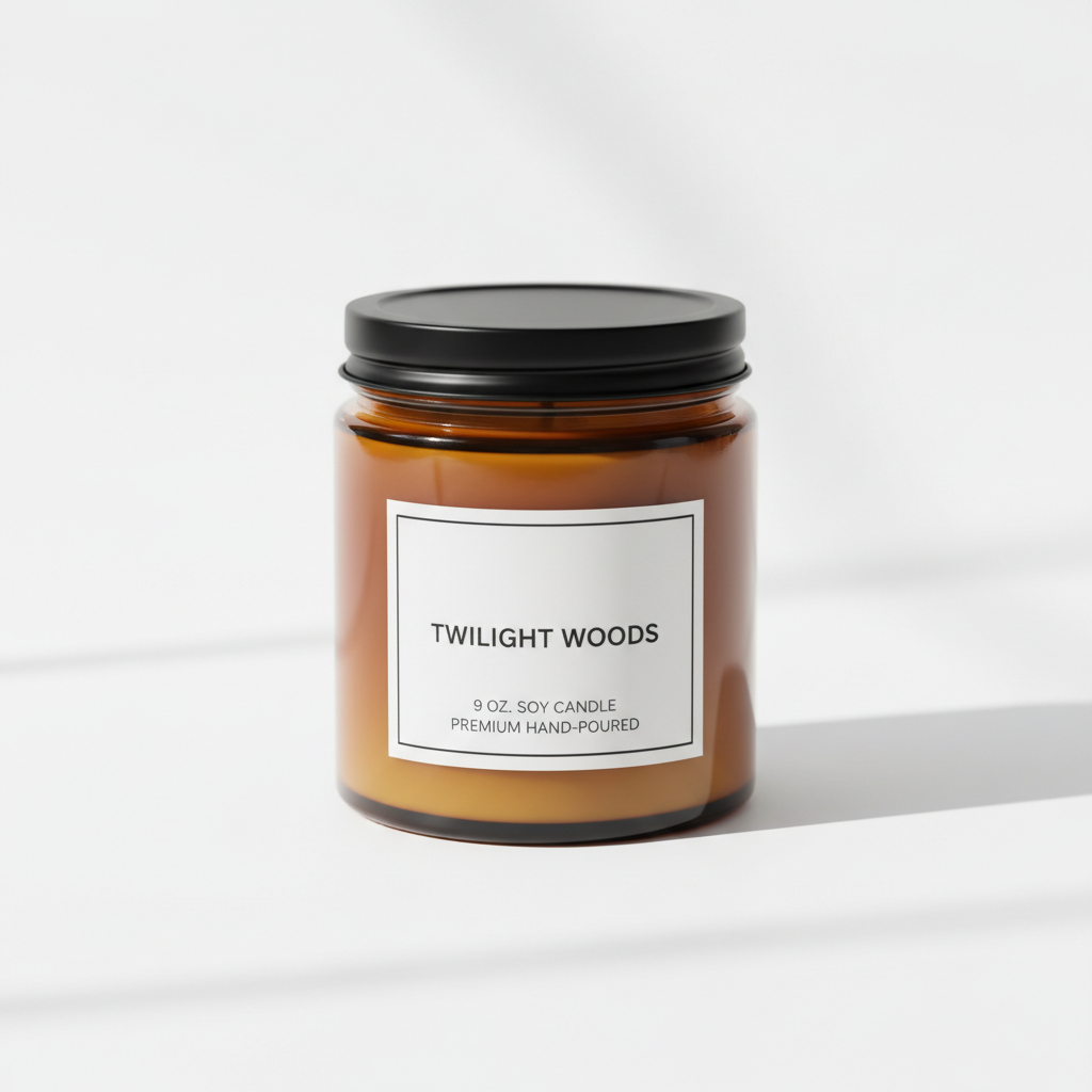 Twilight Woods Signature Natural Candle - 9 0z Medium Size